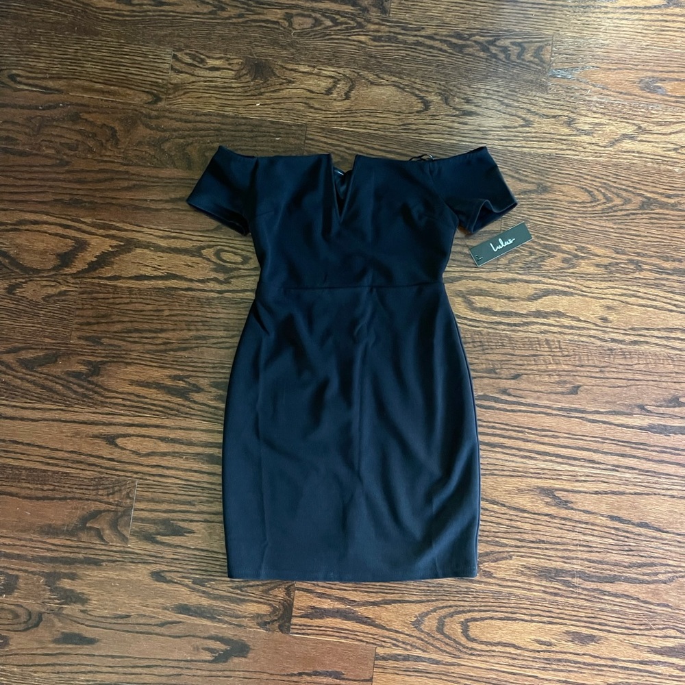 Lulus black bodycon dress